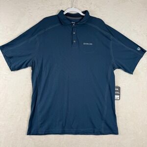 Kuhl‎ NWT Wildfibre XXL Polo Shirt Organic Cotton Silver Oak Outdoor Casual Top